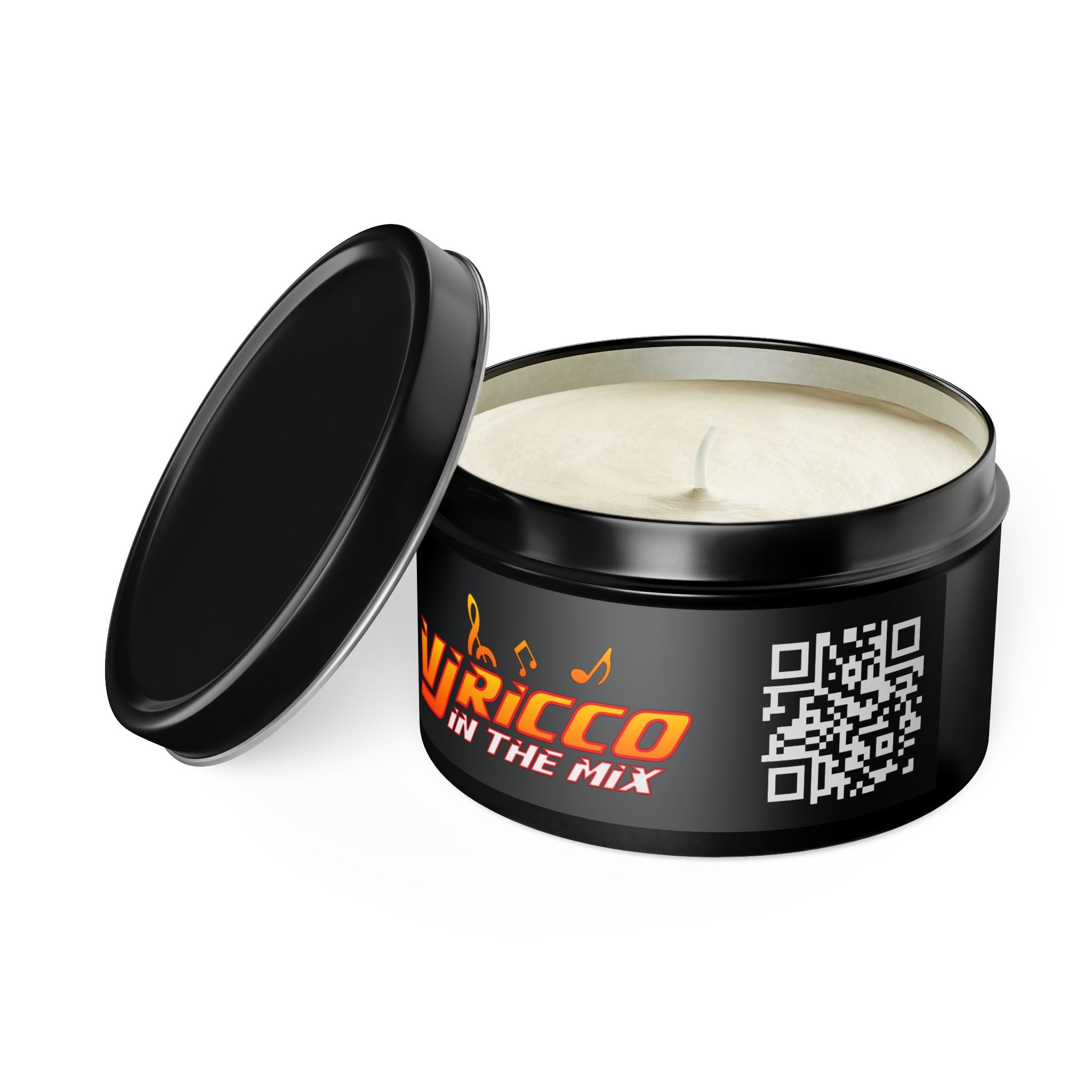 "VJ Ricco" -Themed Tin Candle - Perfect for Relaxation and Gifting